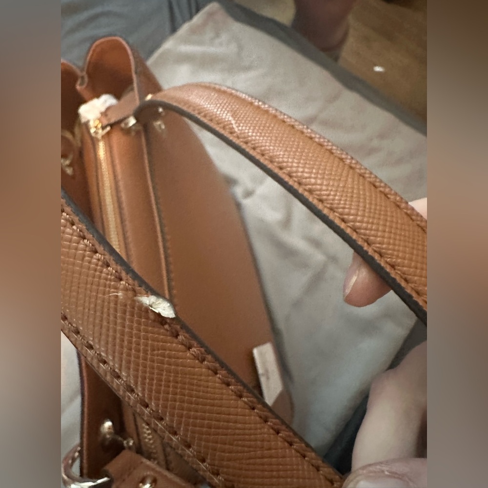 GUESS Noelle Small Tote Guess, Light Cognac - Picture 12 of 16